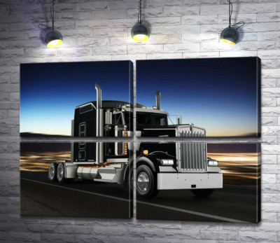 Тягач американского производства компании "Kenworth"