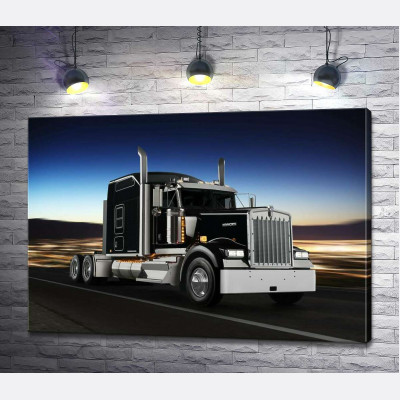 Тягач американского производства компании "Kenworth"