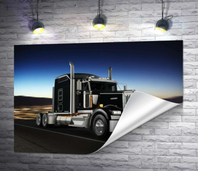 Тягач американского производства компании "Kenworth"