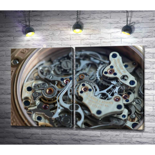 Детали механизма часов от "A. Lange & Söhne"