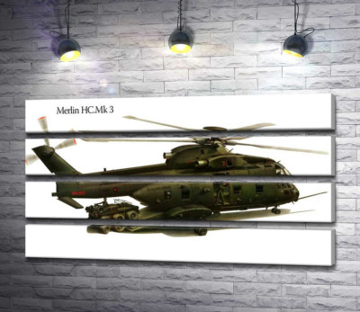 Грузоподъемный вертолет AgustaWestland AW101/Merlin