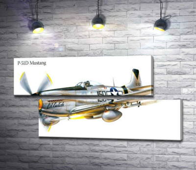 Американский истребитель North American P-51 Mustang