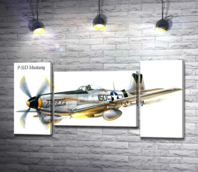 Американский истребитель North American P-51 Mustang