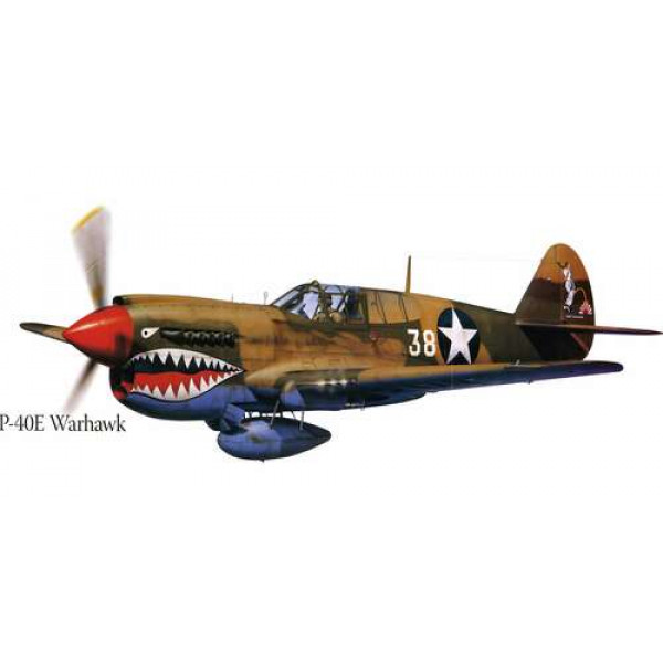 Американський винищувач Curtiss P-40 Warhawk часів Другої світової війни