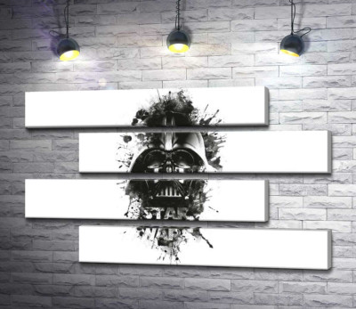 Дарт Вейдер (Darth Vader) на постері до фільму "Зоряні війни" (Star Wars)