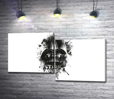 Дарт Вейдер (Darth Vader) на постері до фільму "Зоряні війни" (Star Wars)
