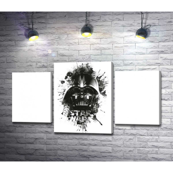 Дарт Вейдер (Darth Vader) на постері до фільму "Зоряні війни" (Star Wars)