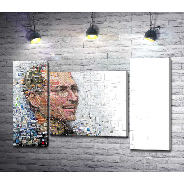 Стів Джобс (Steve Jobs) з тисячей зображень гаджетів