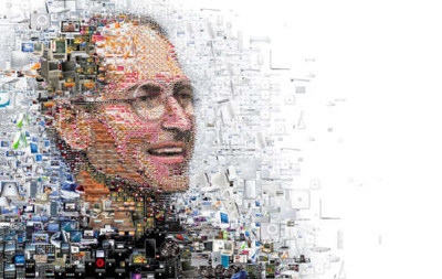 Стів Джобс (Steve Jobs) з тисячей зображень гаджетів