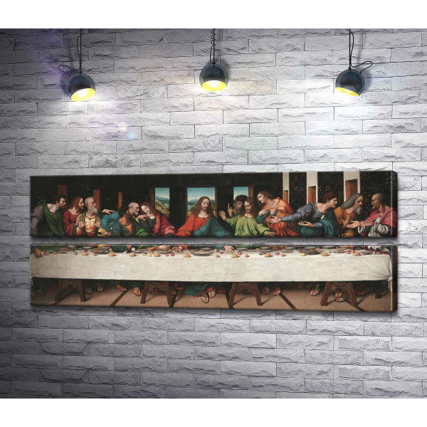 Копія фрески Леонардо да Вінчі "Таємна вечеря" - Джампертіно