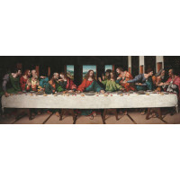 Копия фрески Леонардо да Винчи "Тайная вечеря" - Джампертино