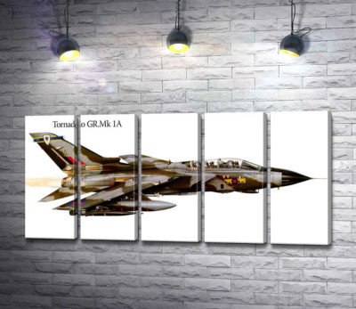 Модульная картина "Британский самолет-разведчик Panavia Tornado GR1A"