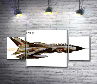 Модульная картина "Британский самолет-разведчик Panavia Tornado GR1A"