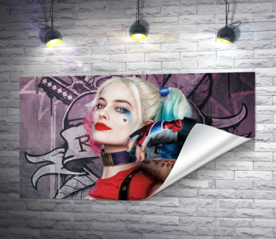 Яскрава Марго Роббі (Margot Robbie) в образі провокативної Гарлі Квінн