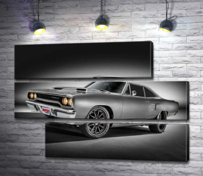 Модульна картина "Автомобіль 70-х Plymouth Road Runner"