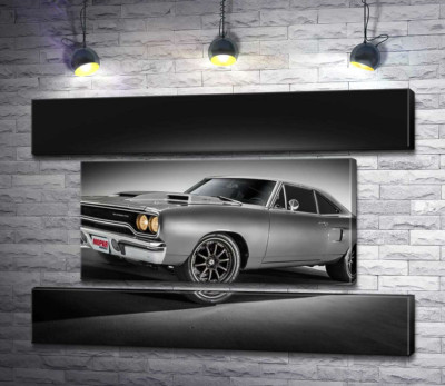 Модульная картина "Автомобиль 70-х Plymouth Road Runner"