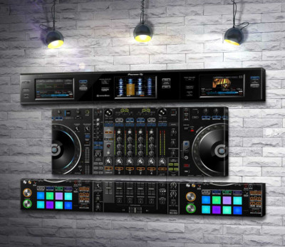 Модульная картина "Профессиональный DJ контроллер "Pioneer DDJ-RZX""