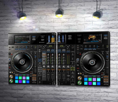 Модульная картина "Профессиональный DJ контроллер "Pioneer DDJ-RZX""