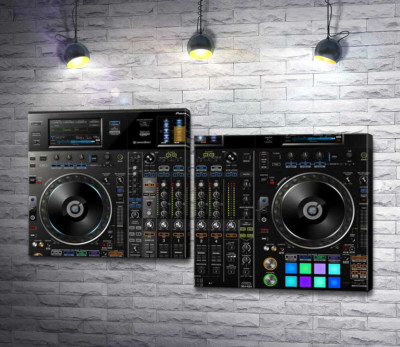 Модульна картина "Професійний DJ контроллер "Pioneer DDJ-RZX""