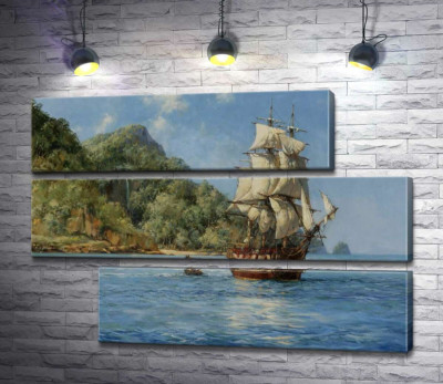 Модульна картина "Острів скарбів (Treasure Island)"
