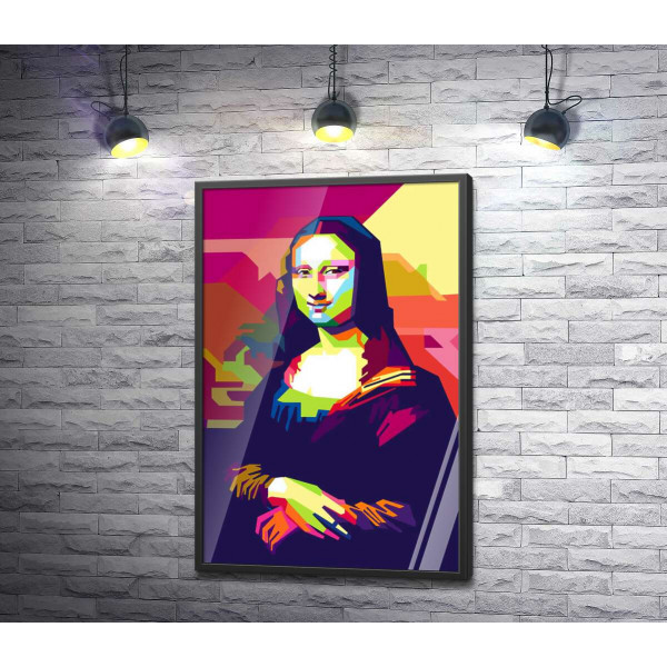 Яскраві кольори образу Мона Лізи