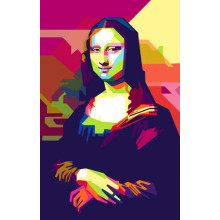 Яскраві кольори образу Мона Лізи