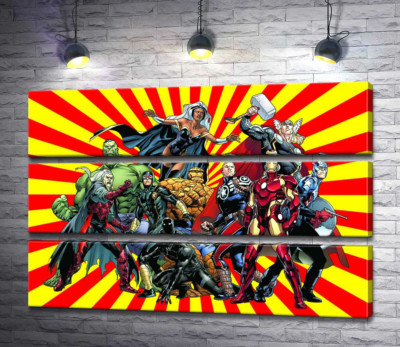 Супергерої всесвіту коміксів "Marvel"