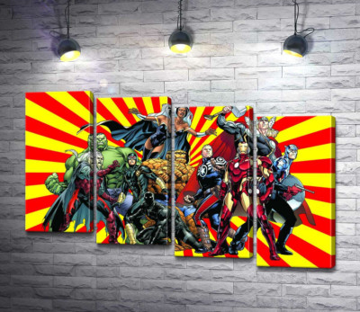 Супергерої всесвіту коміксів "Marvel"