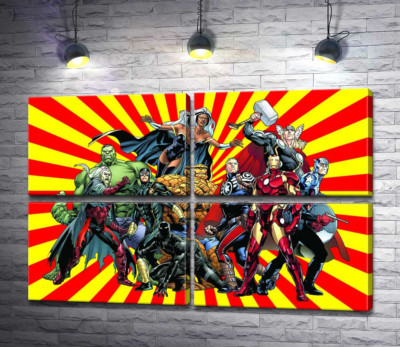 Супергерої всесвіту коміксів "Marvel"