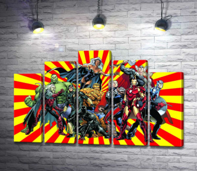 Супергерої всесвіту коміксів "Marvel"