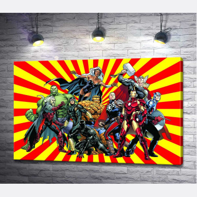 Супергерої всесвіту коміксів "Marvel"