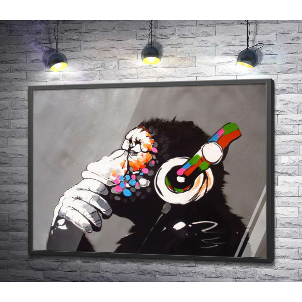 DJ Мавпа (DJ Monkey) - Бенксі (Banksy)
