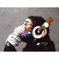 DJ Мавпа (DJ Monkey) - Бенксі (Banksy)