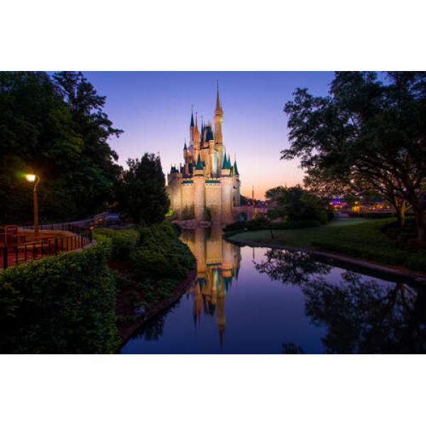 Чарівний вечір біля казкового замку Disney