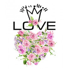 Розовое сердце – признание в любви