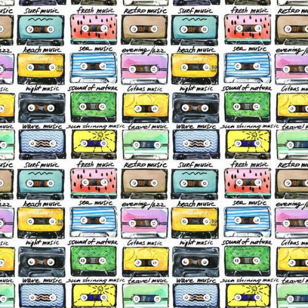Різноманіття музики на касетах