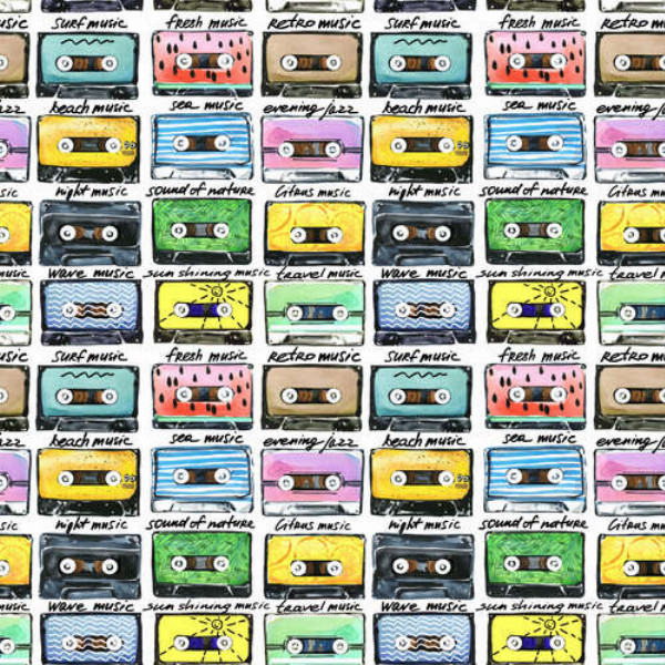 Разнообразие музыки на кассетах