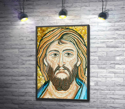 Постер "Мозаїка з Ісусом Христом"