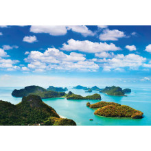Зеленый архипелаг островов Таиланда
