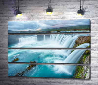 Бирюзовая красота водопада Годафосс (Godafoss)