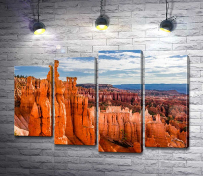 Химерні форми скель Брайс-Каньйону (Bryce Canyon) 