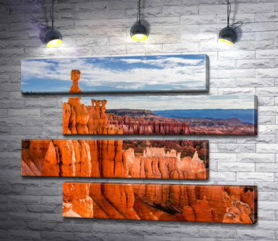 Химерні форми скель Брайс-Каньйону (Bryce Canyon) 