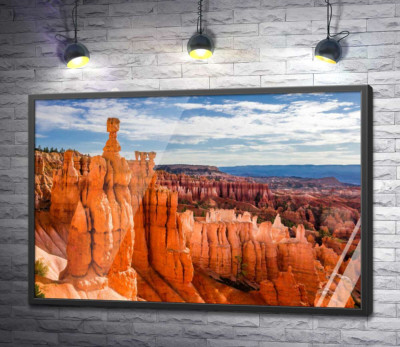 Постер "Причудливые формы скал Брайс-Каньона (Bryce Canyon)"