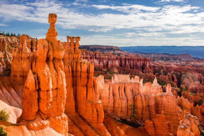 Причудливые формы скал Брайс-Каньона (Bryce Canyon)