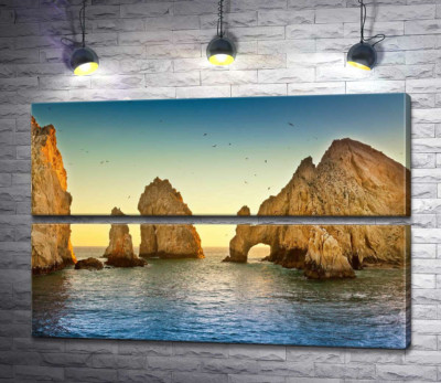 Природная арка в каменной скале Кабо-Сан-Лукас (Cabo San Lucas)