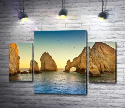Природная арка в каменной скале Кабо-Сан-Лукас (Cabo San Lucas)