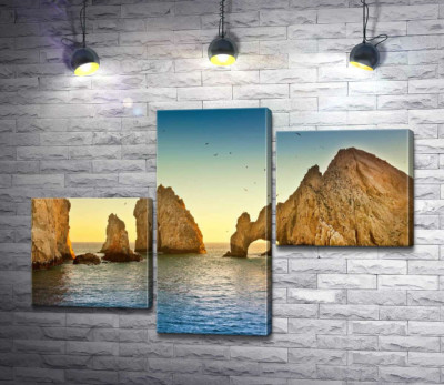 Природная арка в каменной скале Кабо-Сан-Лукас (Cabo San Lucas)