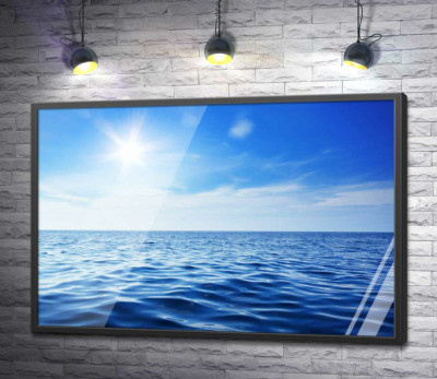 Постер "Хвиляста поверхня морської води"