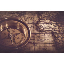 Пошук правильного шляху з компасом і картою