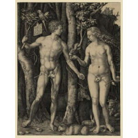 Адам и Ева (Adam and Eve) – Альбрехт Дюрер (Albrecht Durer)